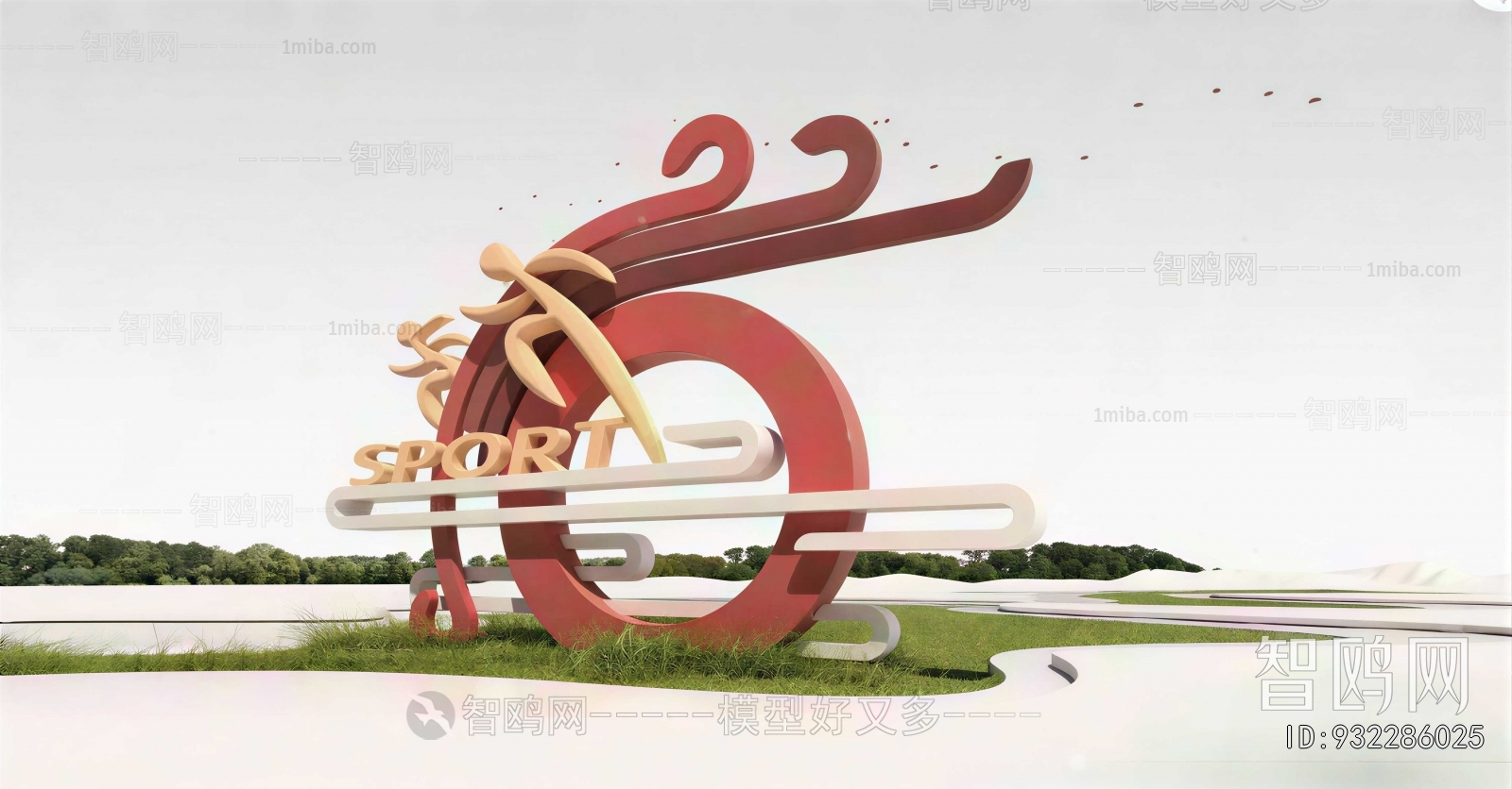 Modern Sculpture Sketch