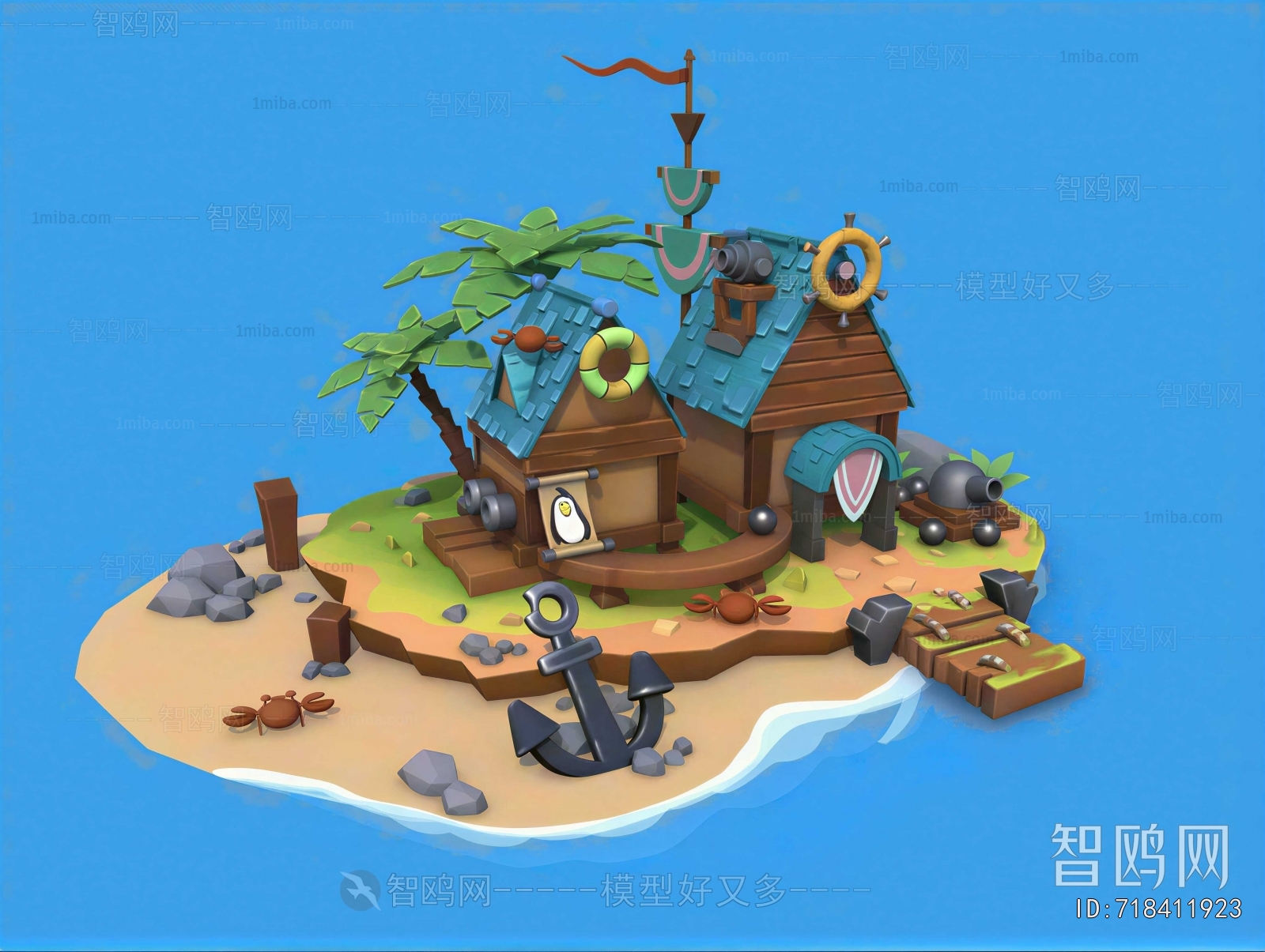 Modern Cartoon House