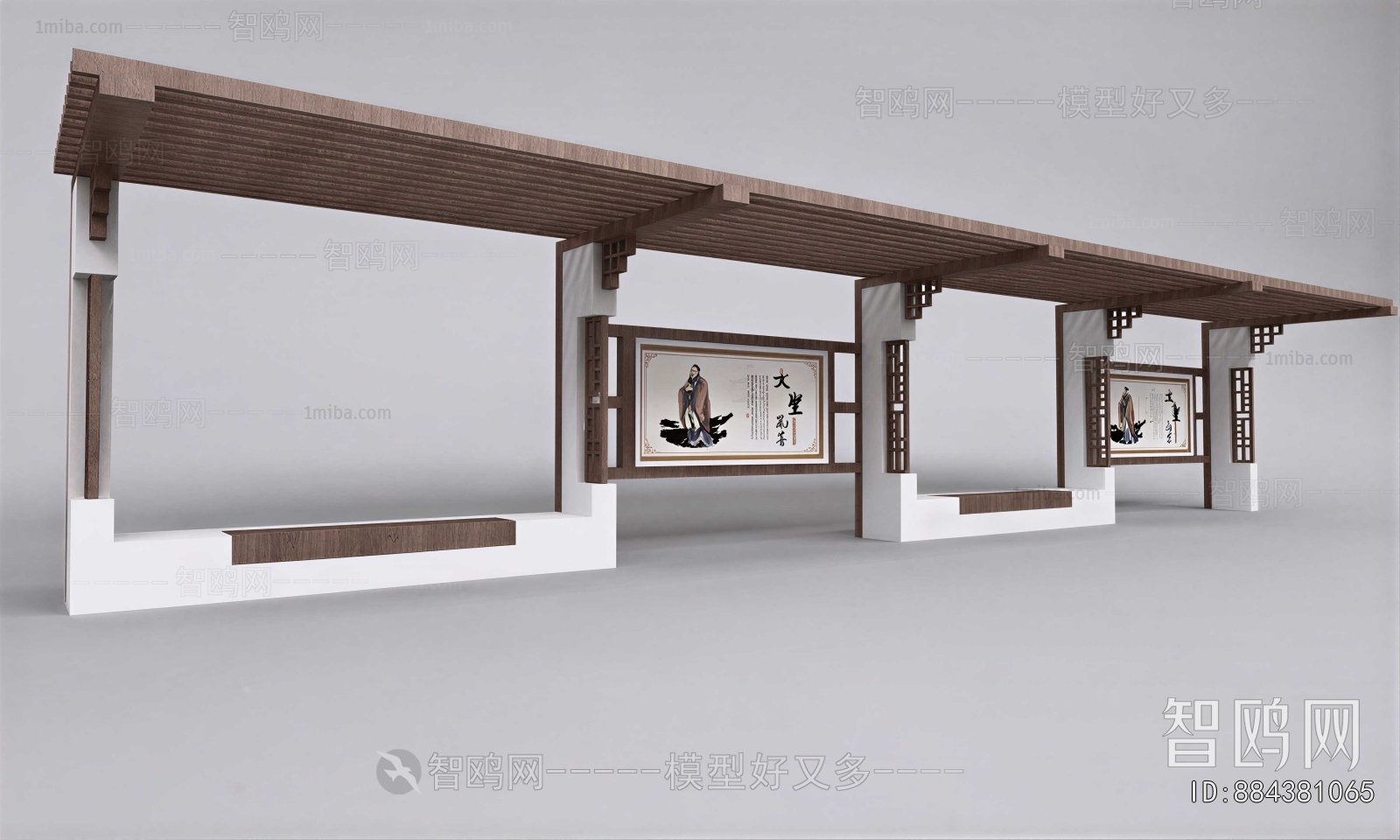 New Chinese Style Gallery Frame