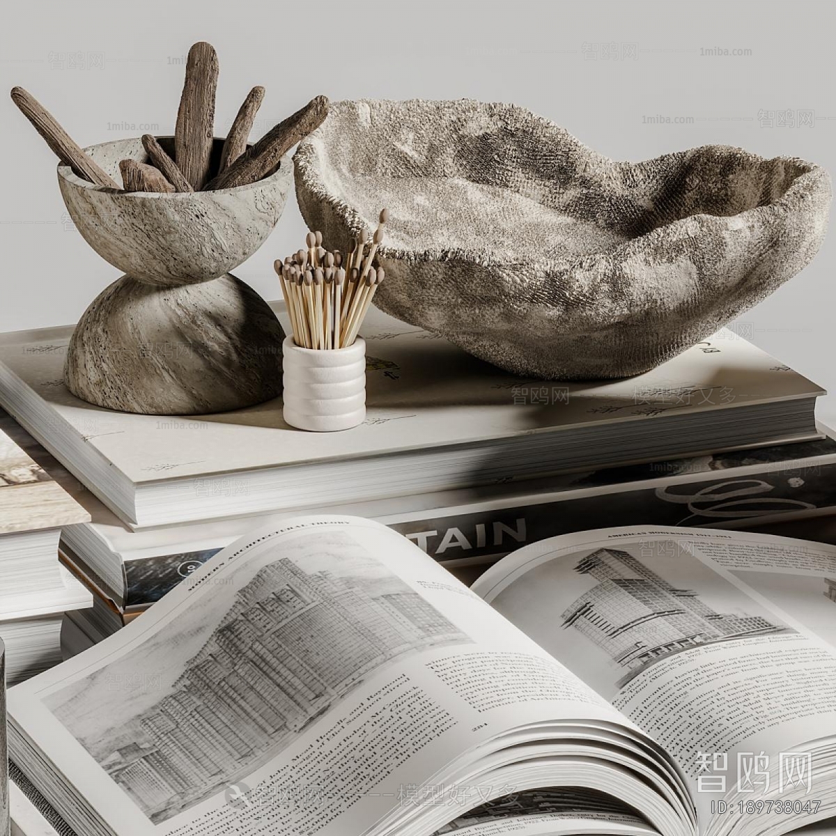 Wabi-sabi Style Decorative Set