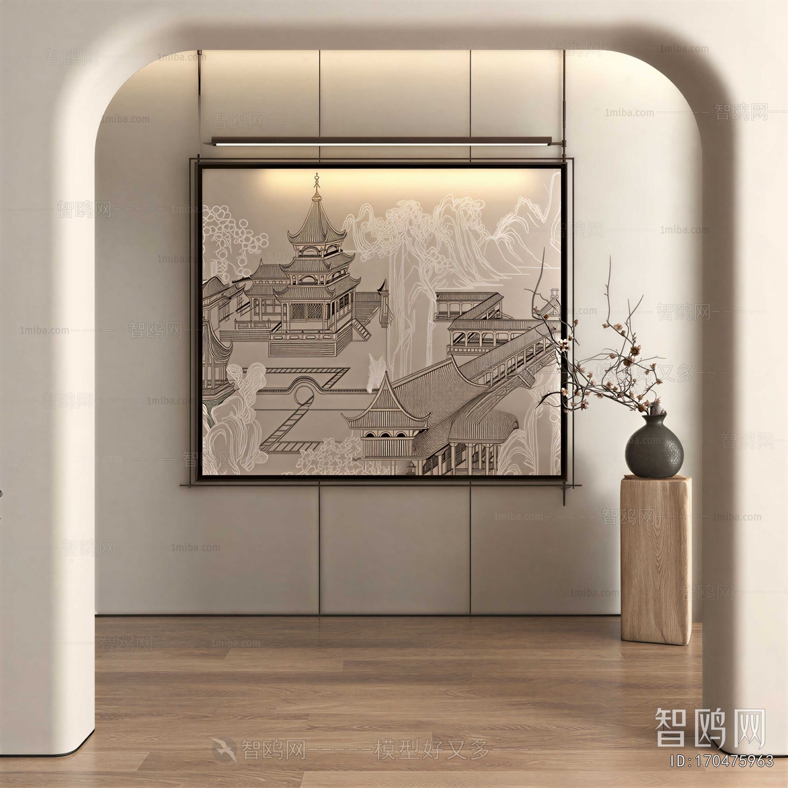 New Chinese Style Painting