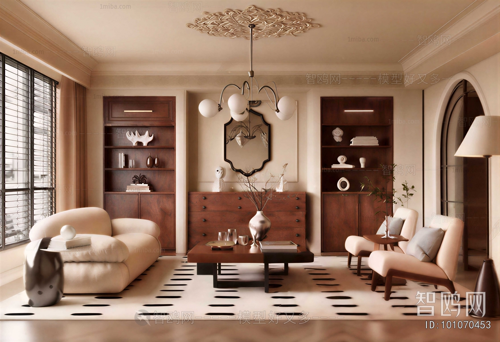 French Style A Living Room