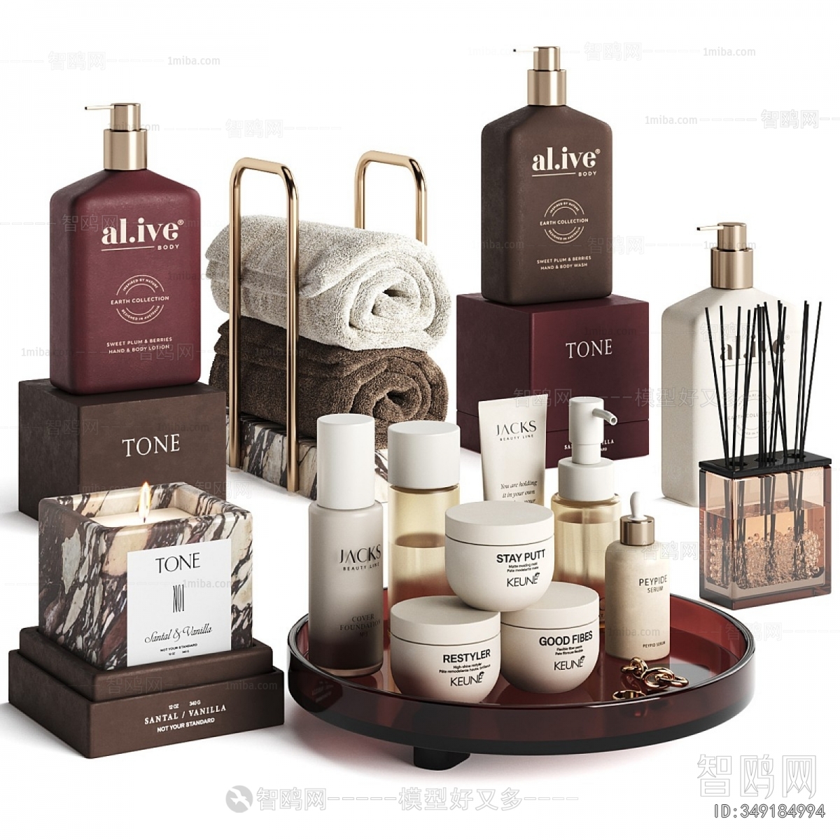 Modern Bathroom Set