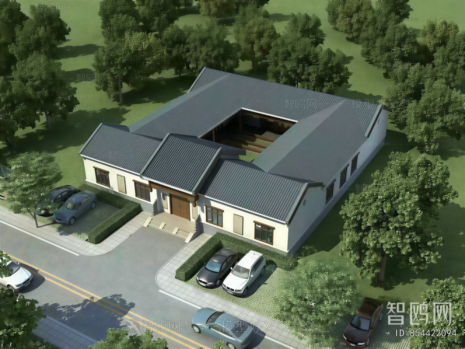 New Chinese Style Residential Building