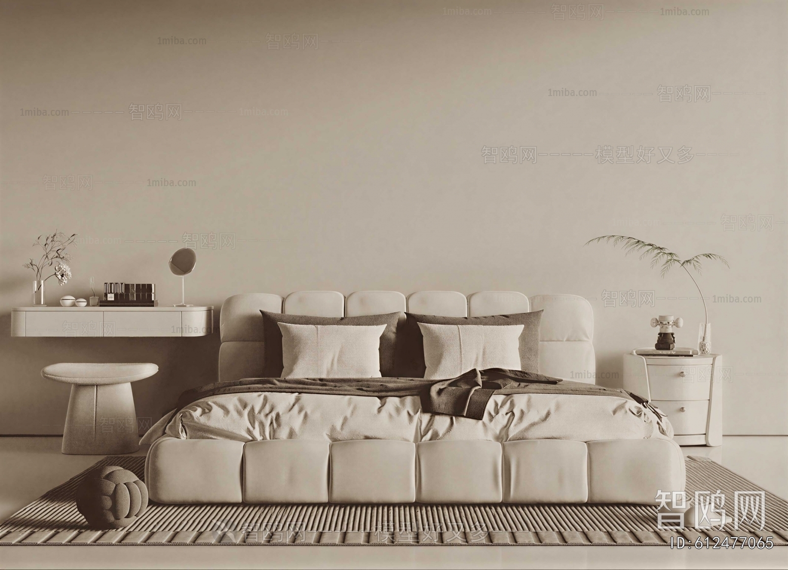 Modern Double Bed