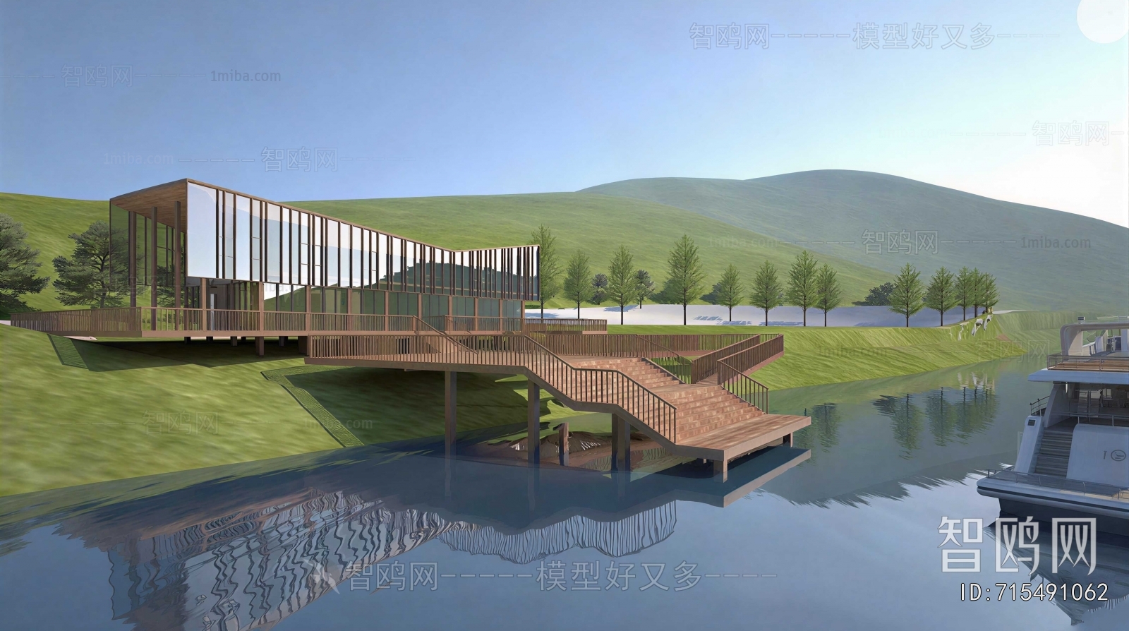 Modern Park Landscape
