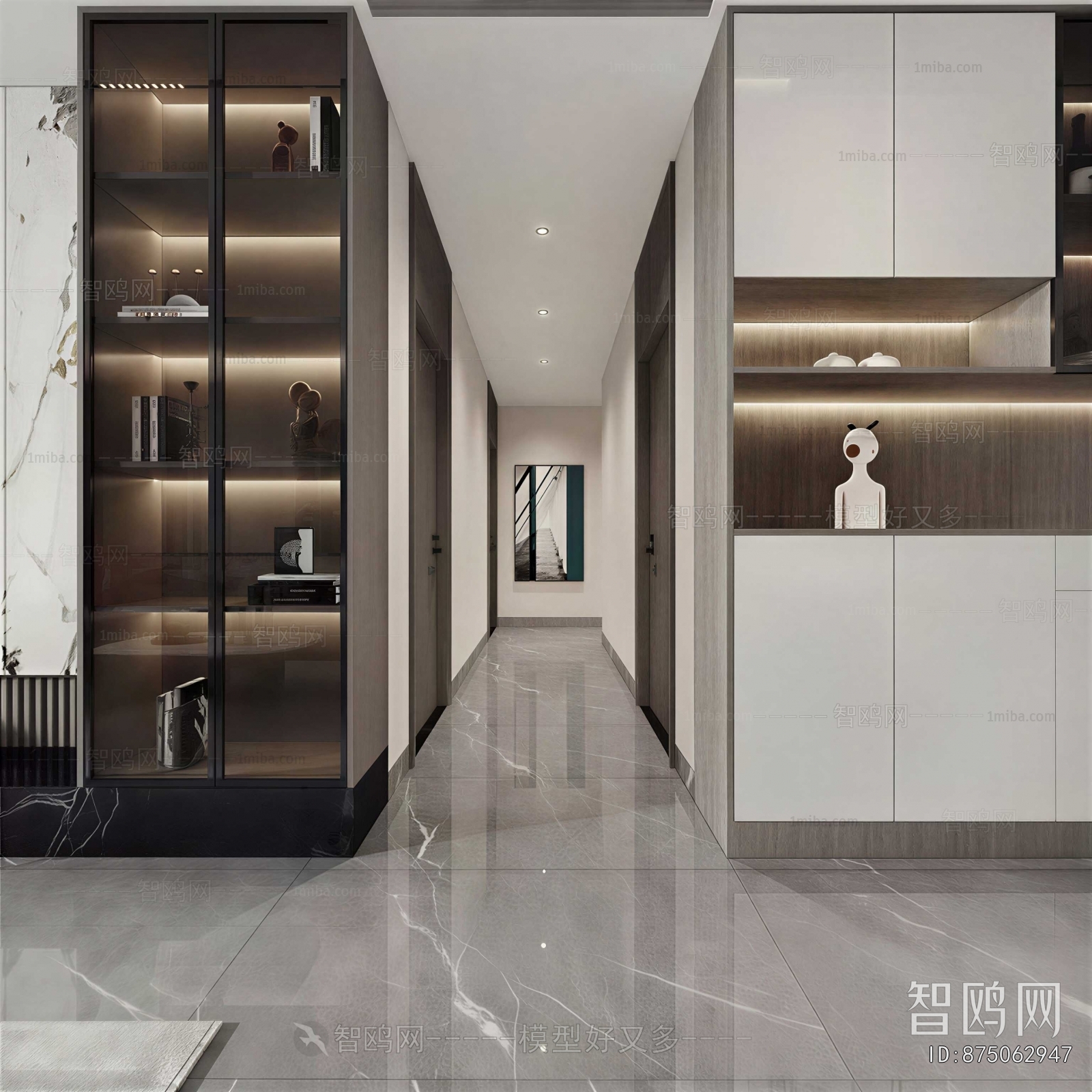 Modern Hallway