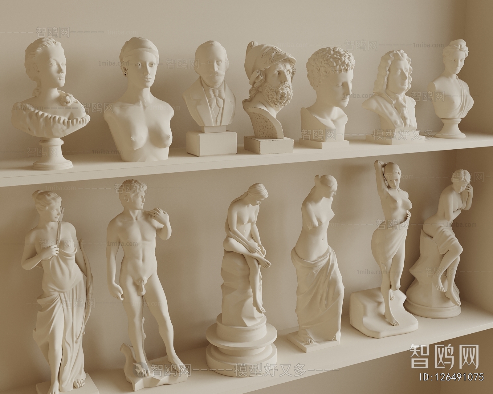 Simple European Style Stone Carving