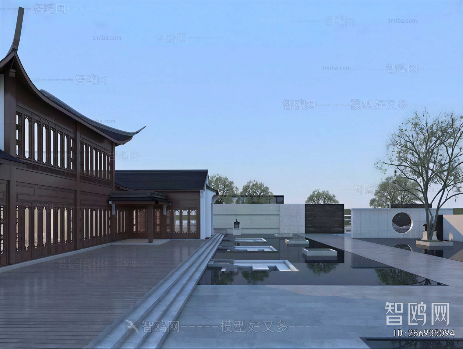 Modern Courtyard/landscape