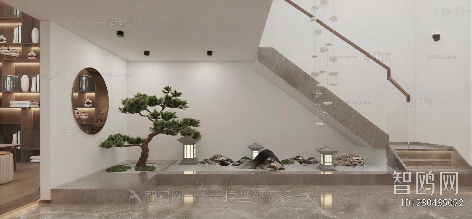 New Chinese Style Plant Landscaping