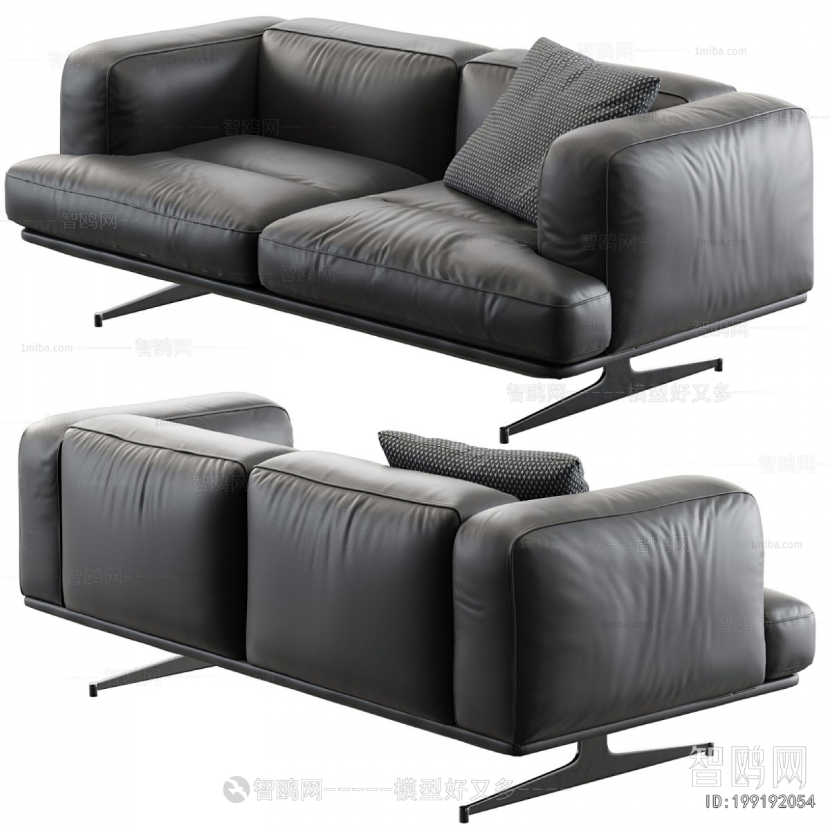 Modern Three-seat Sofa