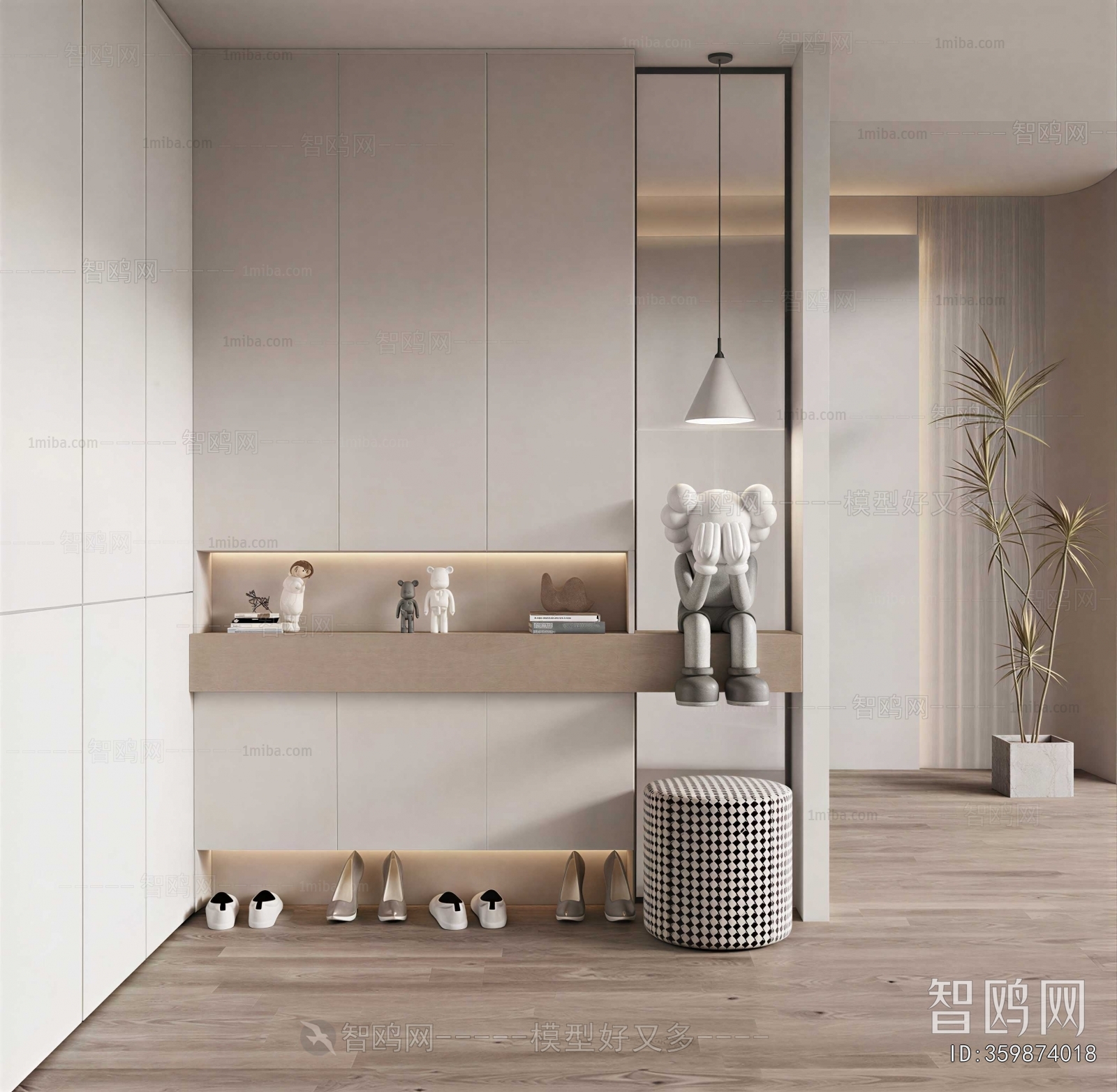 Modern Hallway