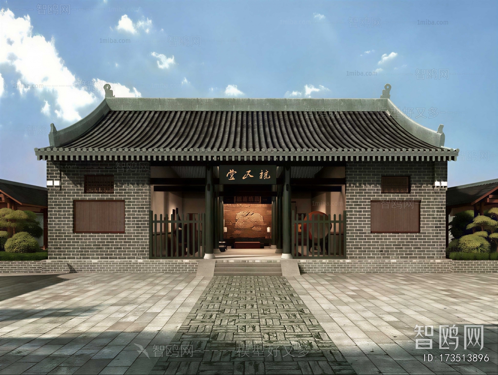Chinese Style Ancient Architectural Buildings