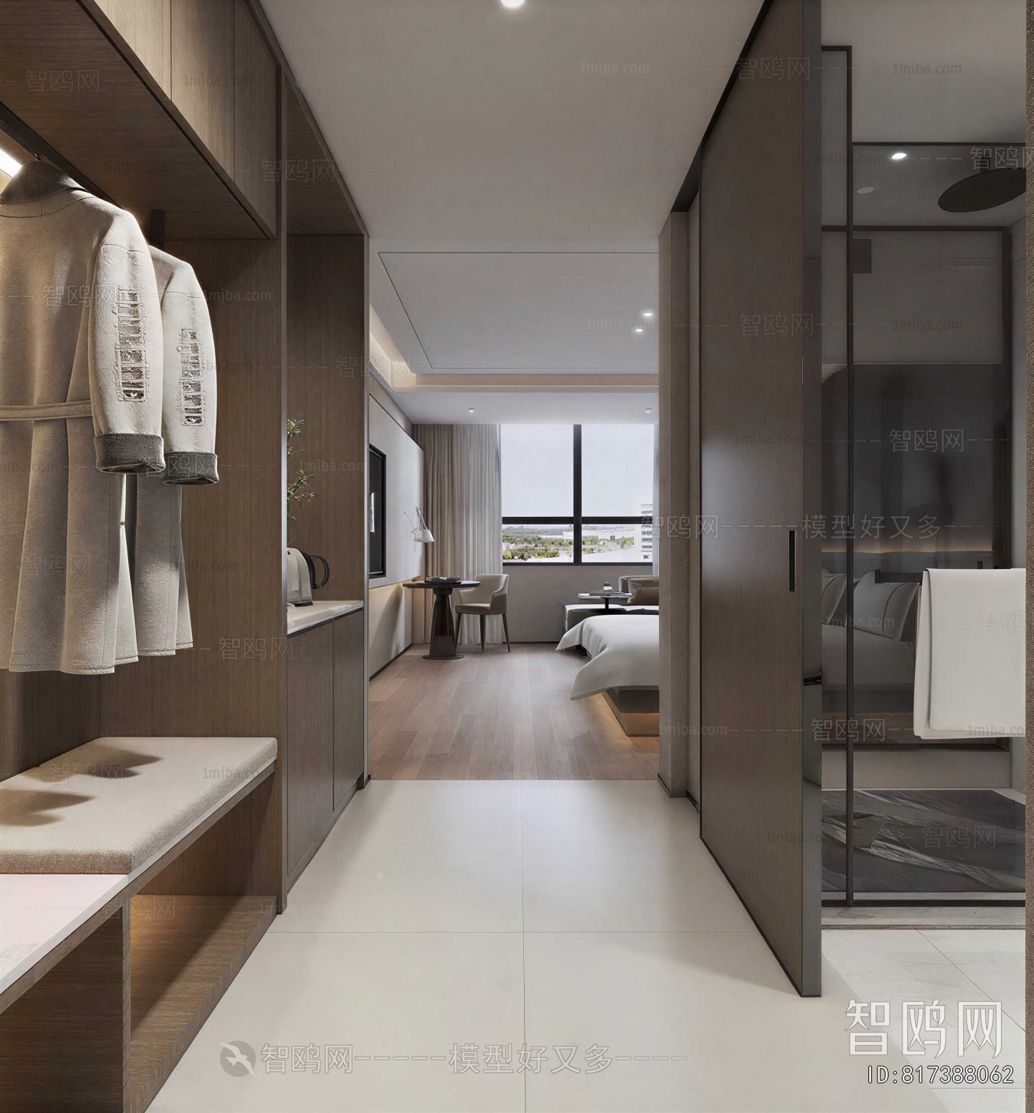 Modern Guest Room