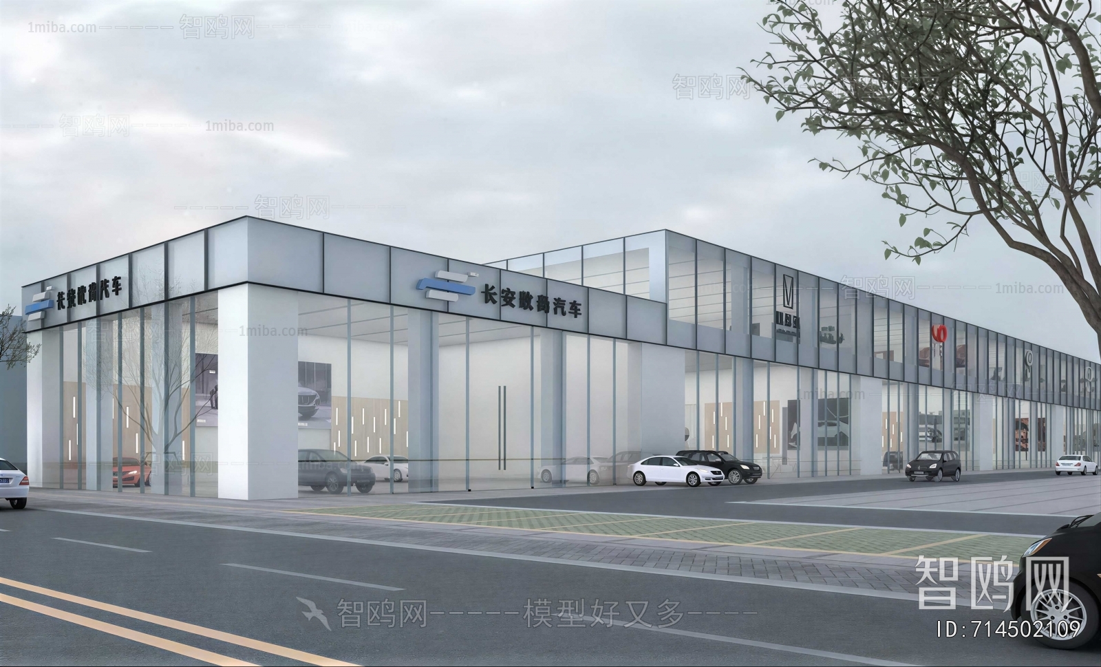 Modern Building Appearance