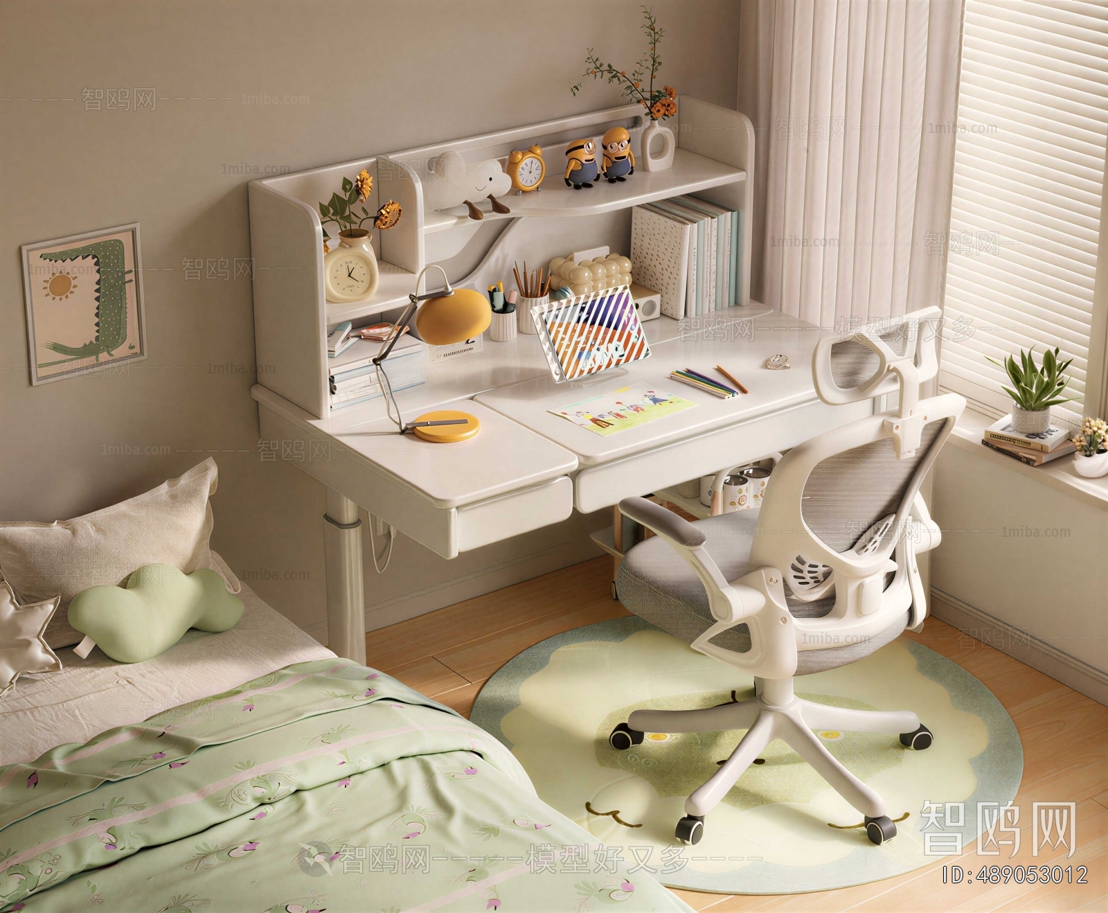 Modern Computer Desk And Chair