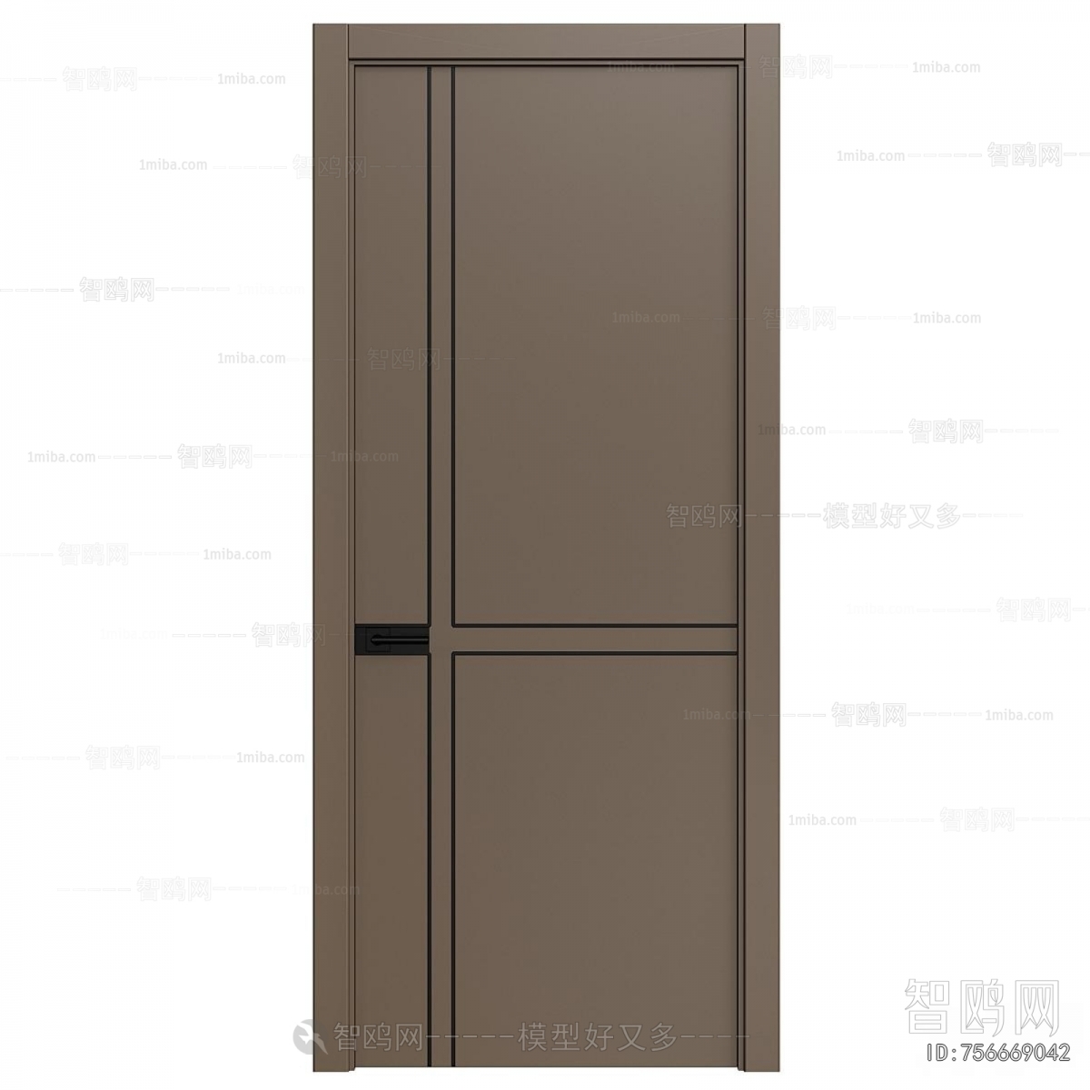 Modern Single Door