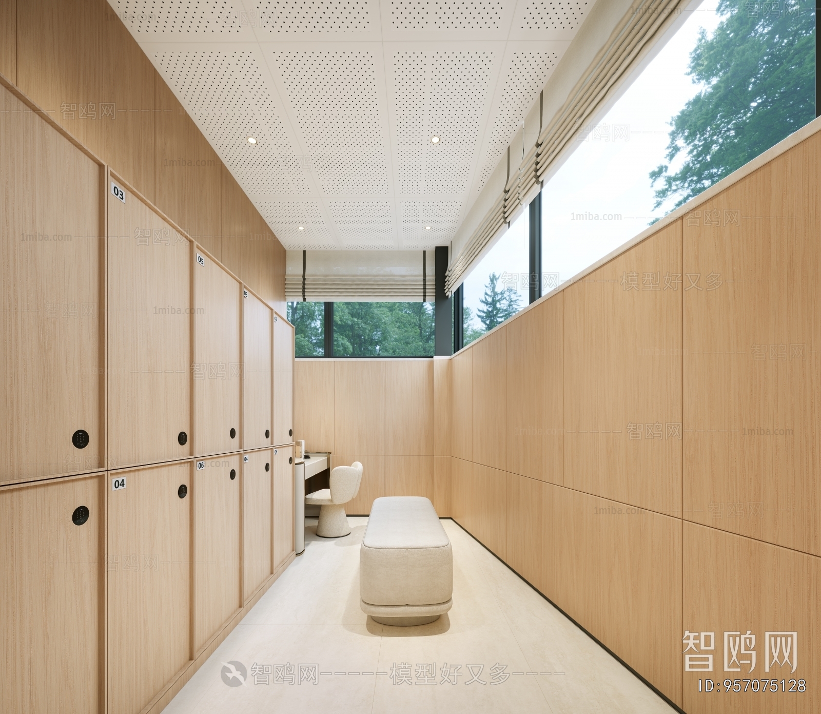 Modern Public Cabinet/lock Cabinet