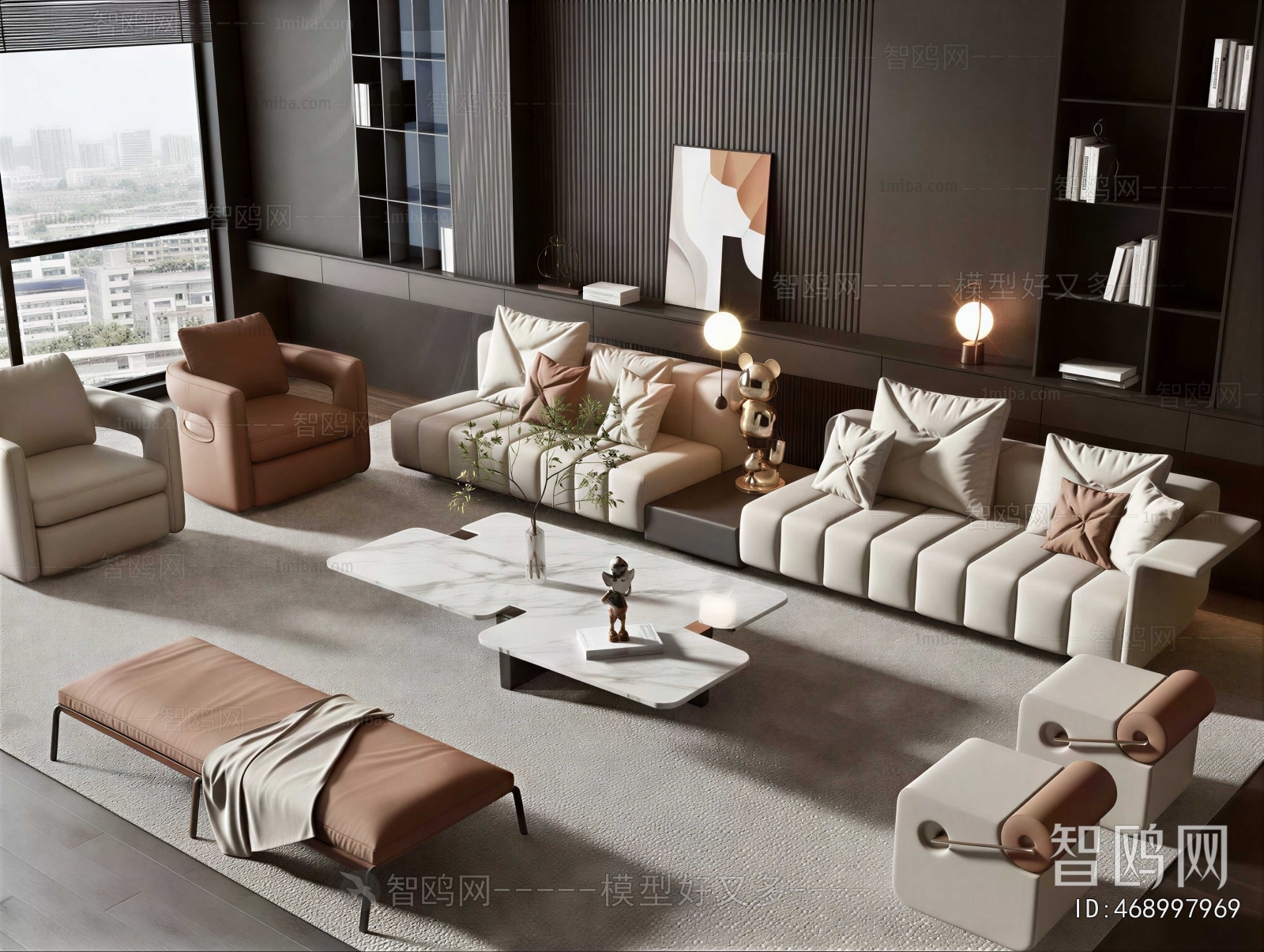 Modern Sofa Combination