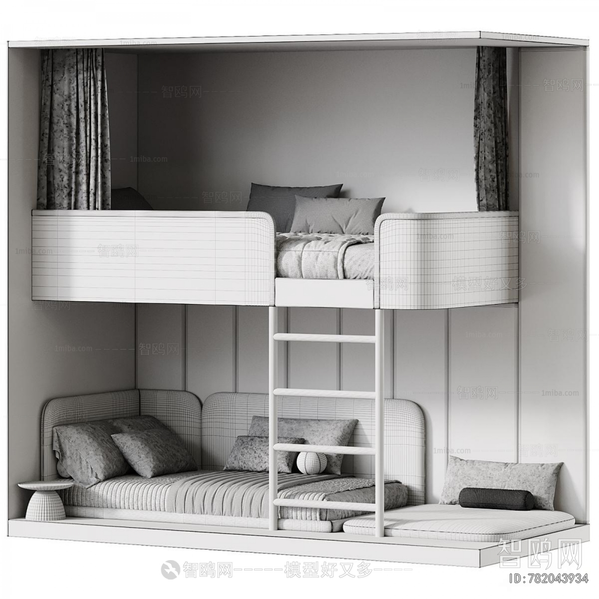 Modern Bunk Bed