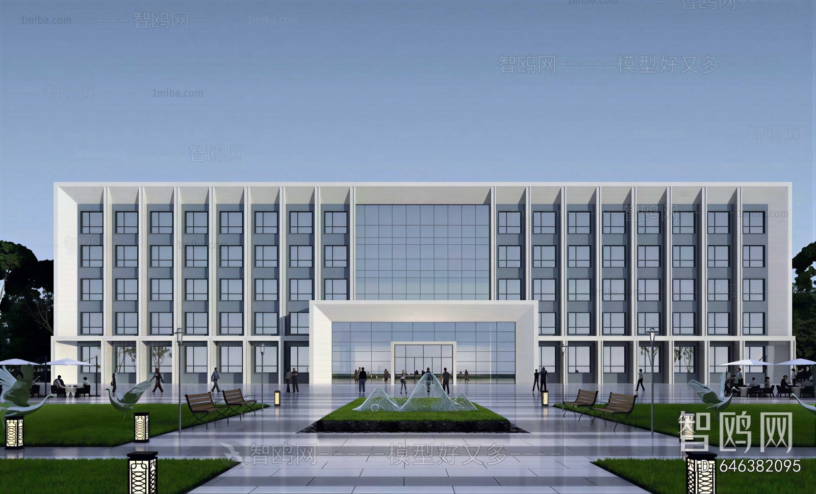 Modern Appearance Of Commercial Building