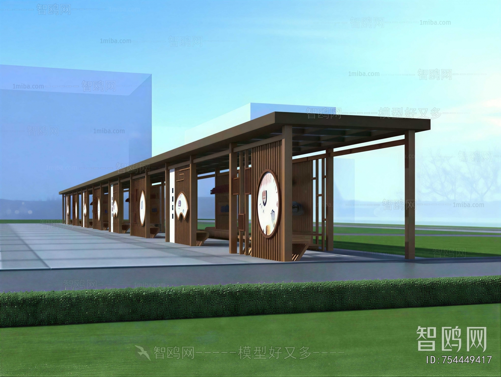 New Chinese Style Pavilion