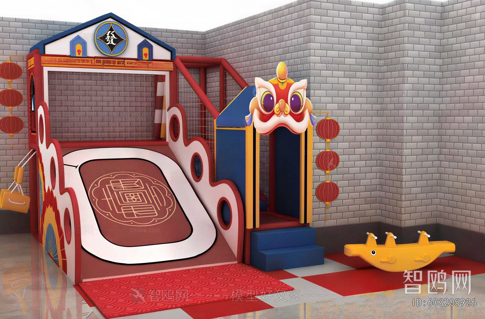 New Chinese Style Playground