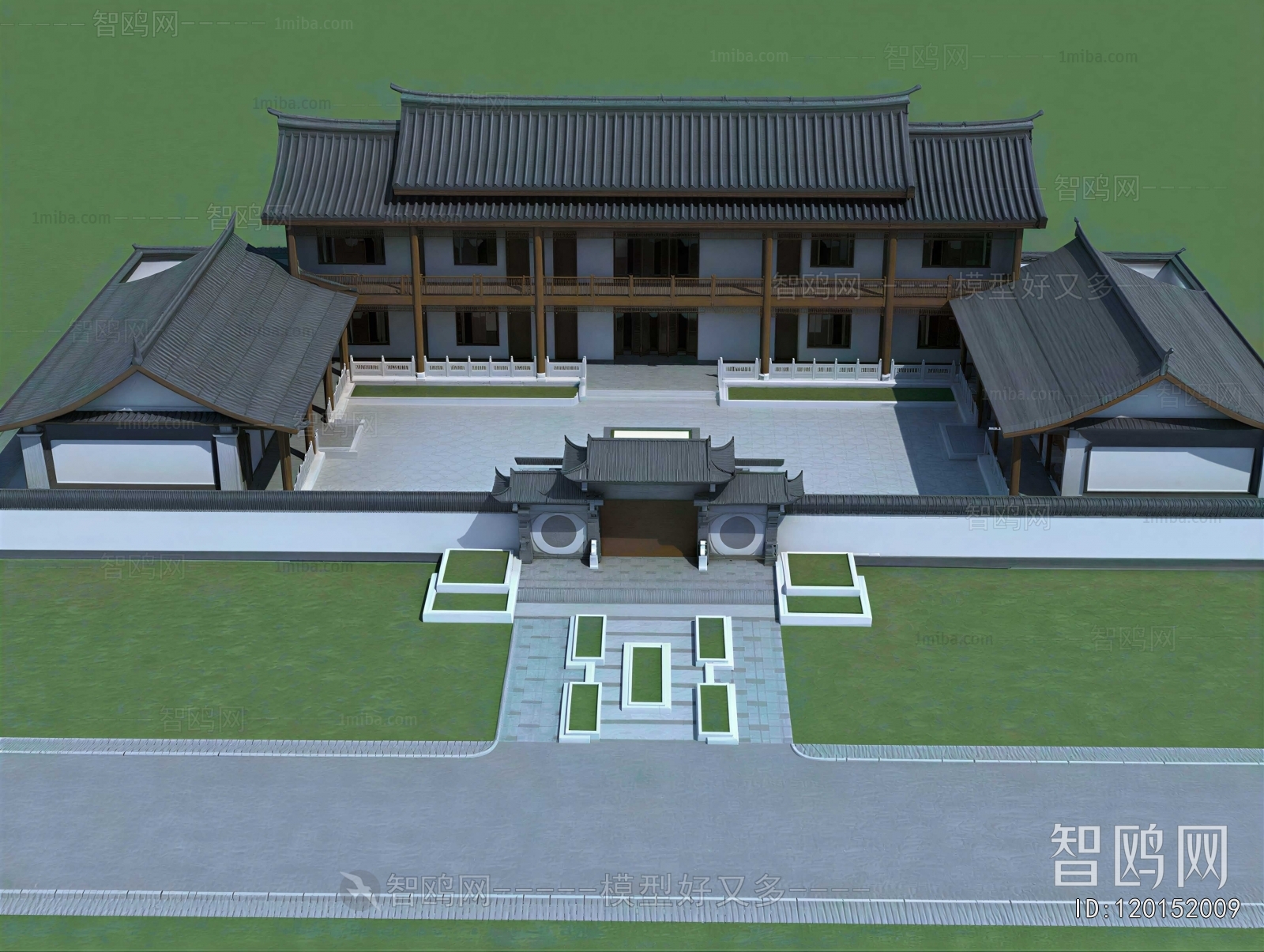 Chinese Style Building Appearance