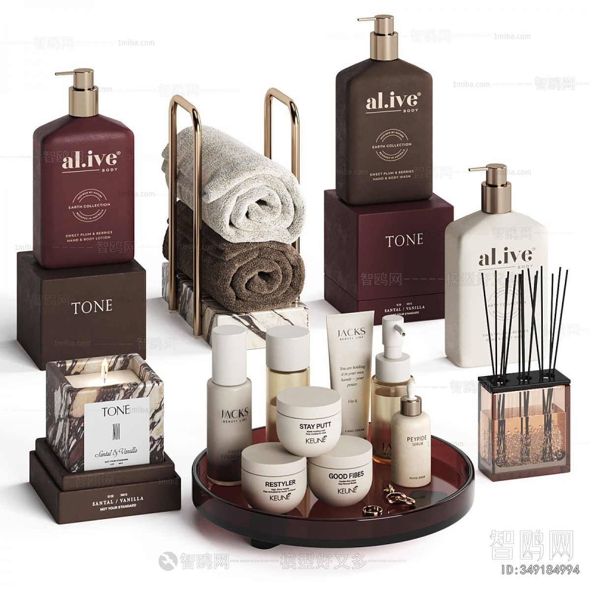 Modern Bathroom Set
