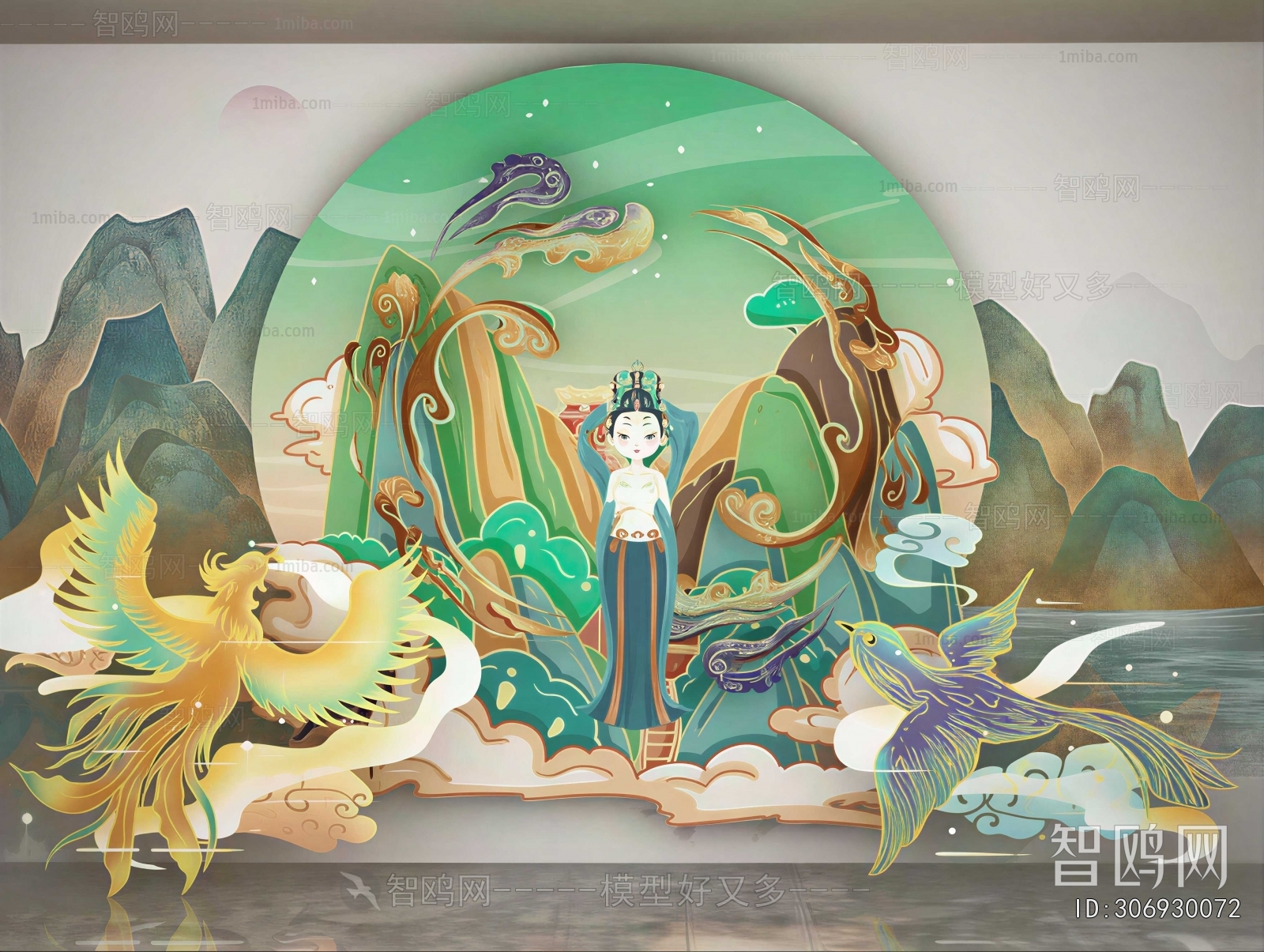 New Chinese Style Meichen