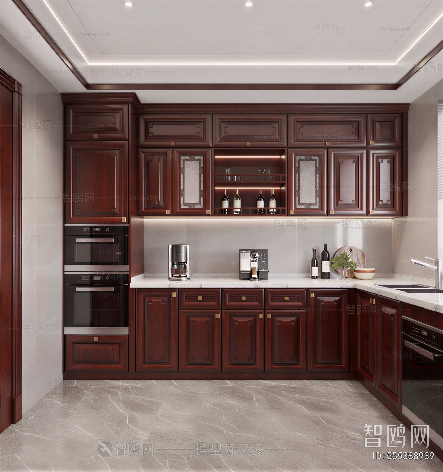 New Chinese Style The Kitchen