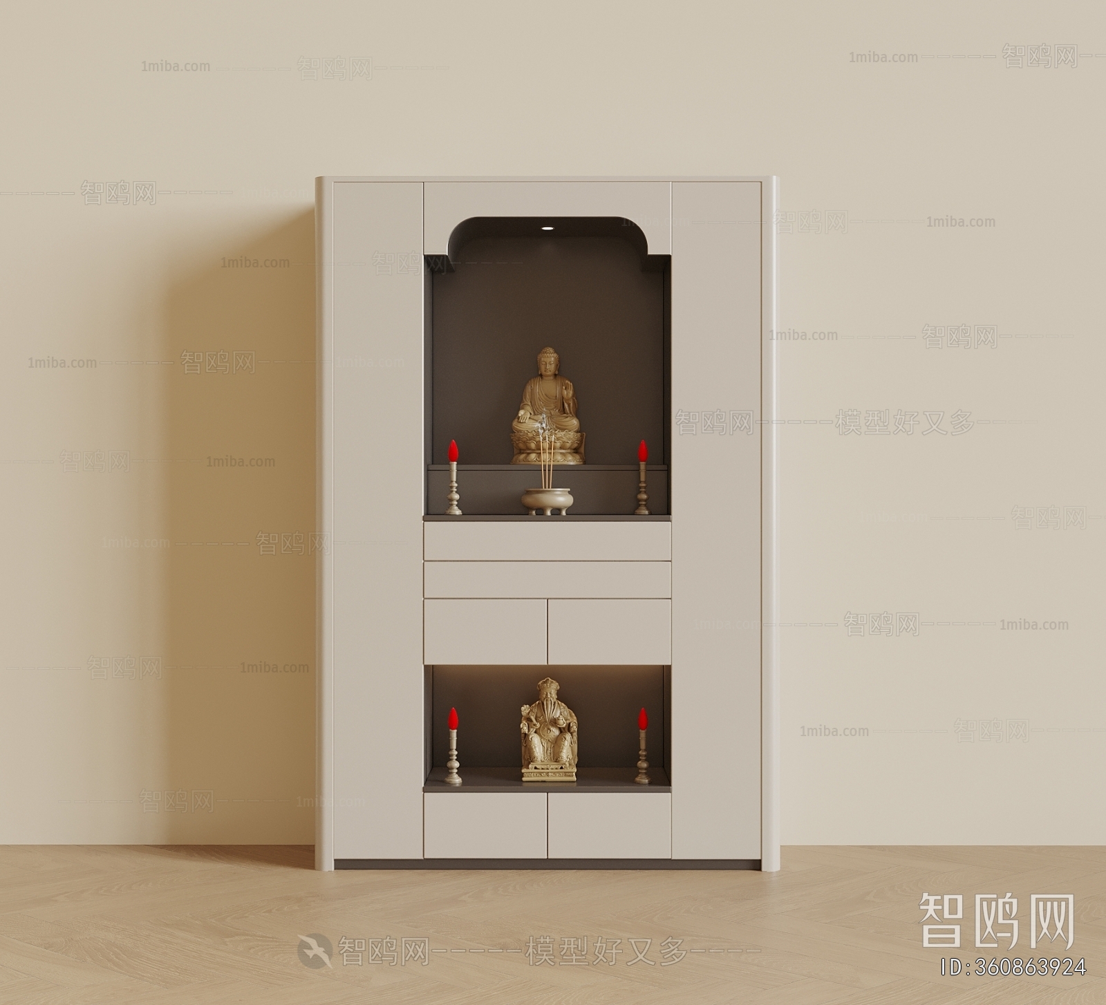 Modern Buddhist Niche