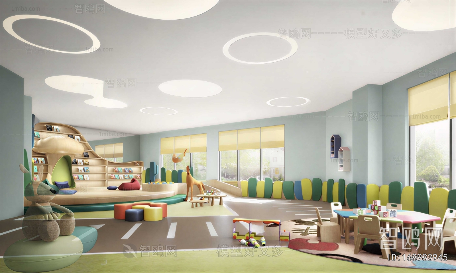 Modern Children's Playroom