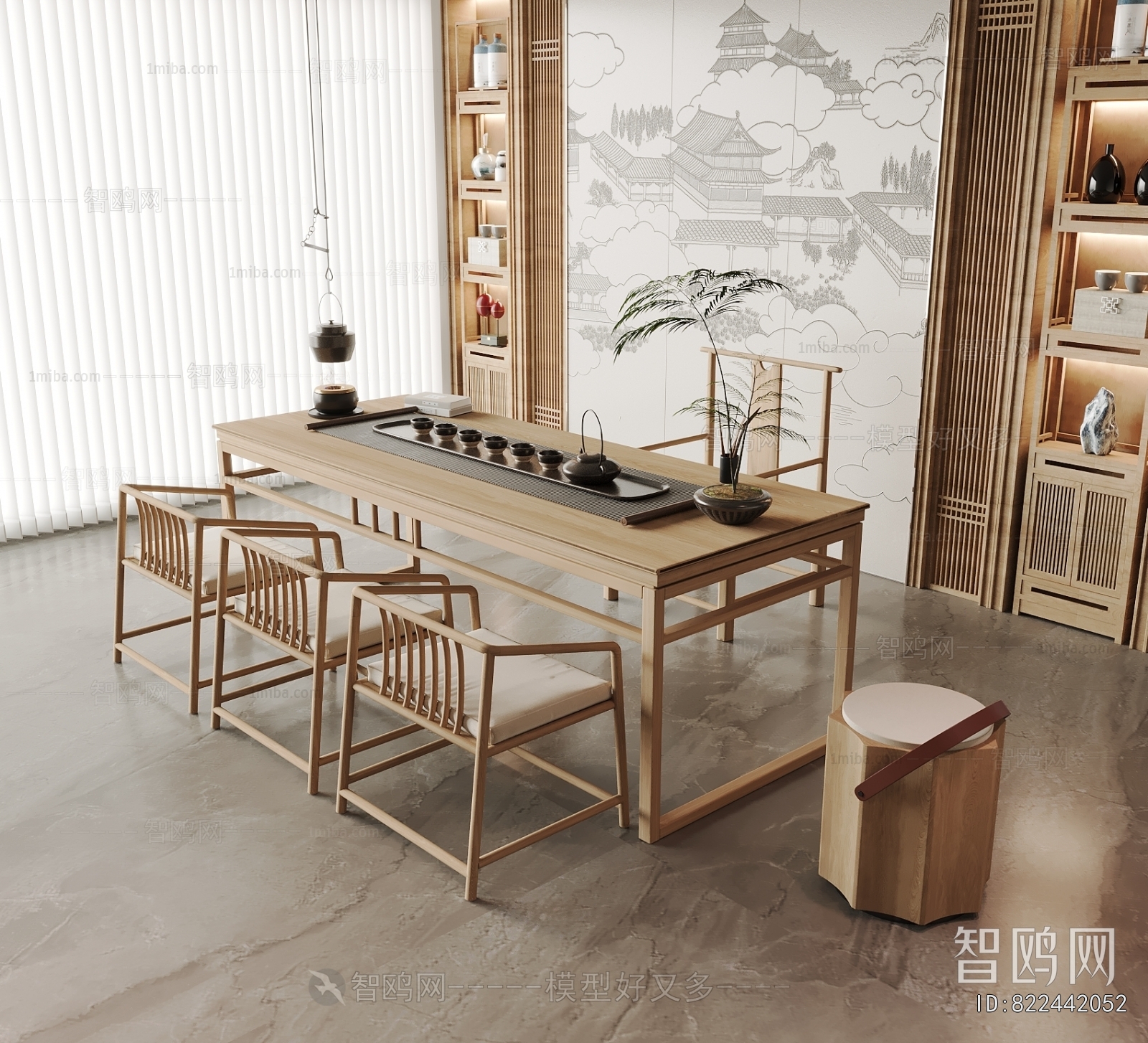 New Chinese Style Tea Tables And Chairs