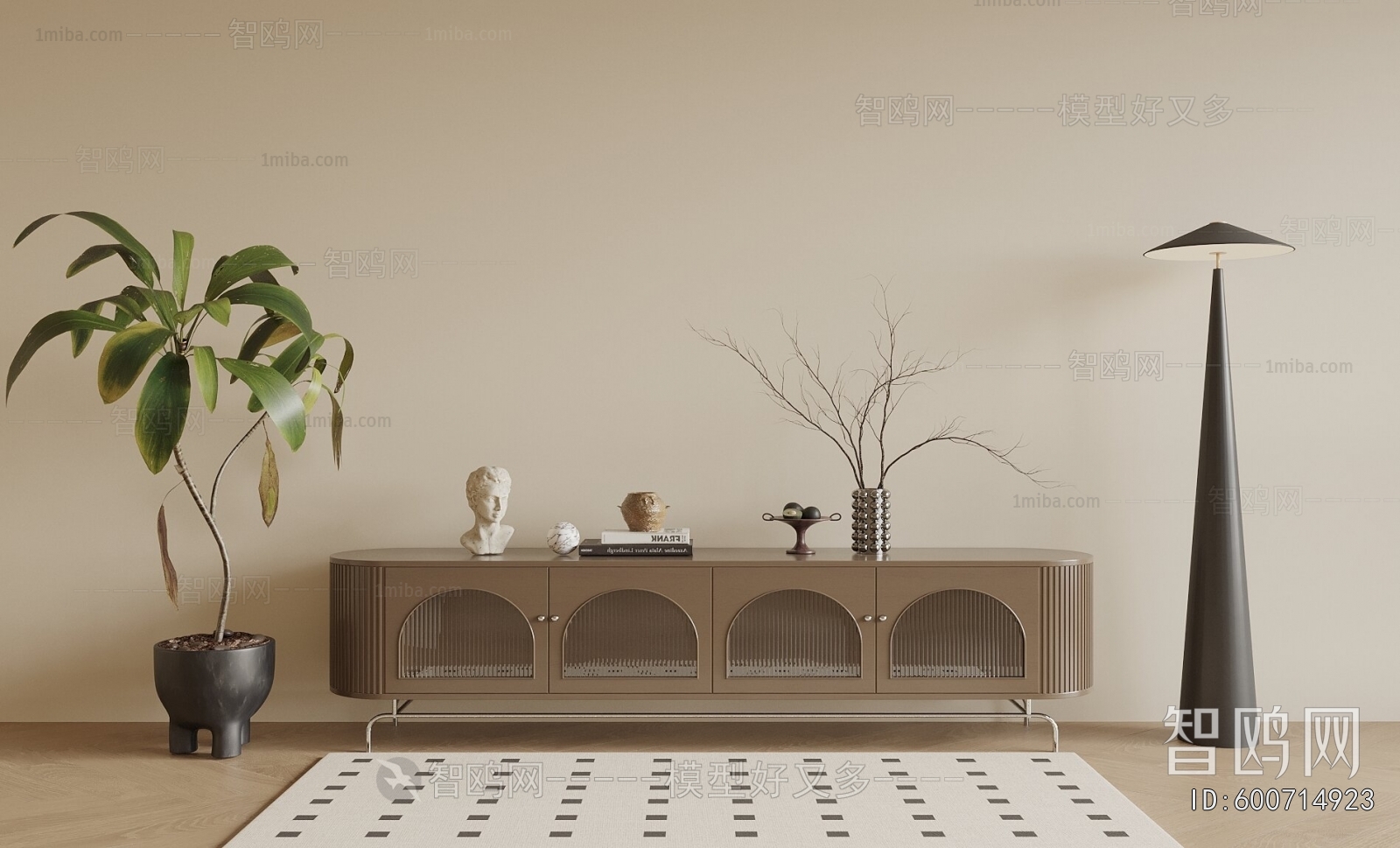French Style TV Cabinet