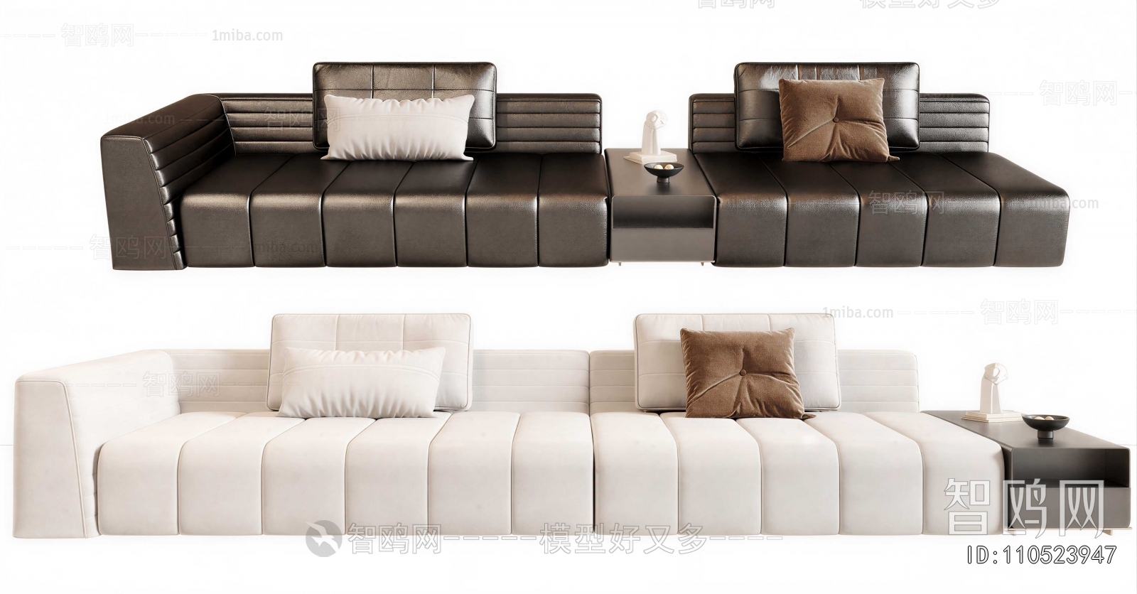 Modern Multi Person Sofa