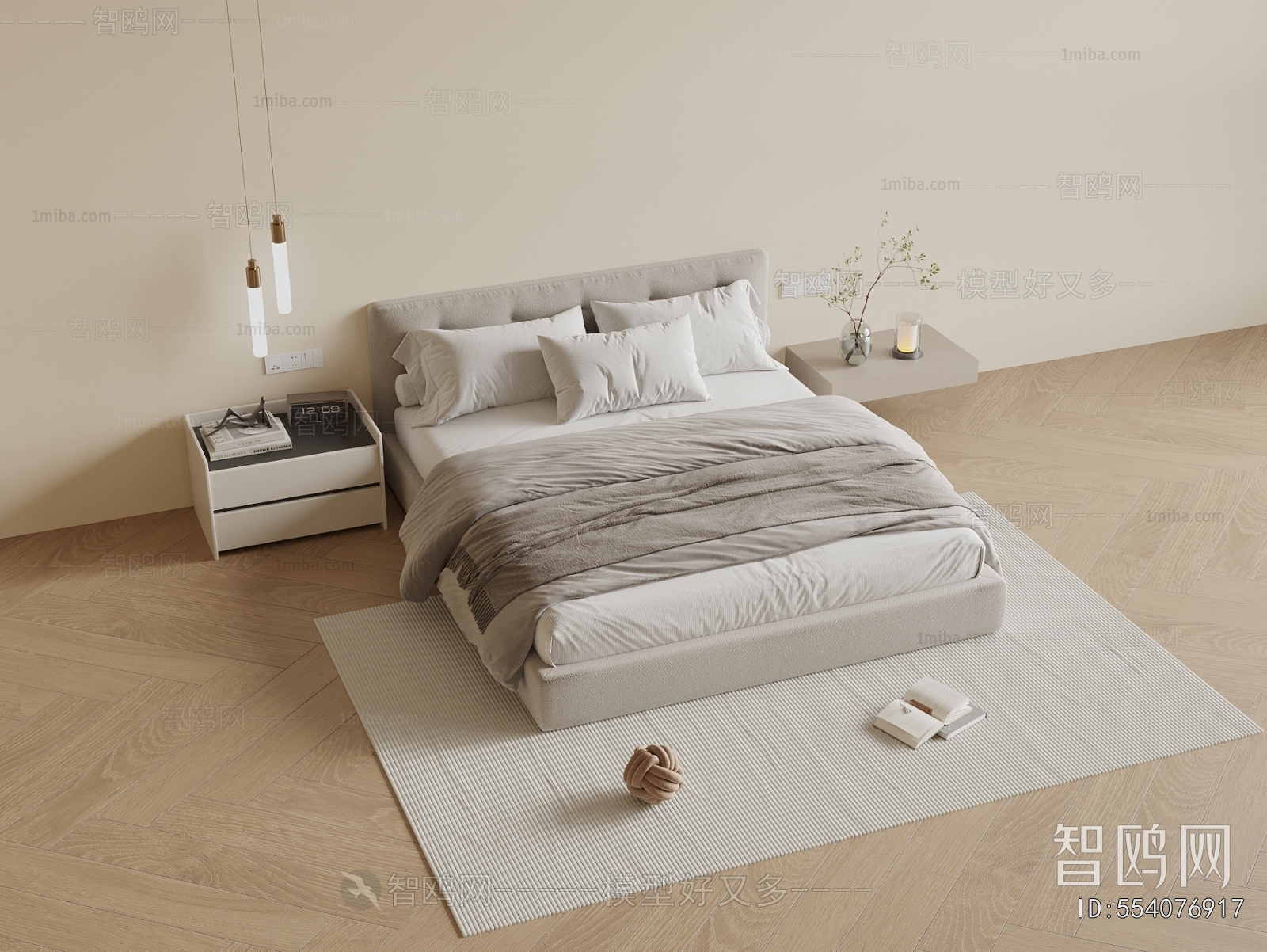 Modern Double Bed