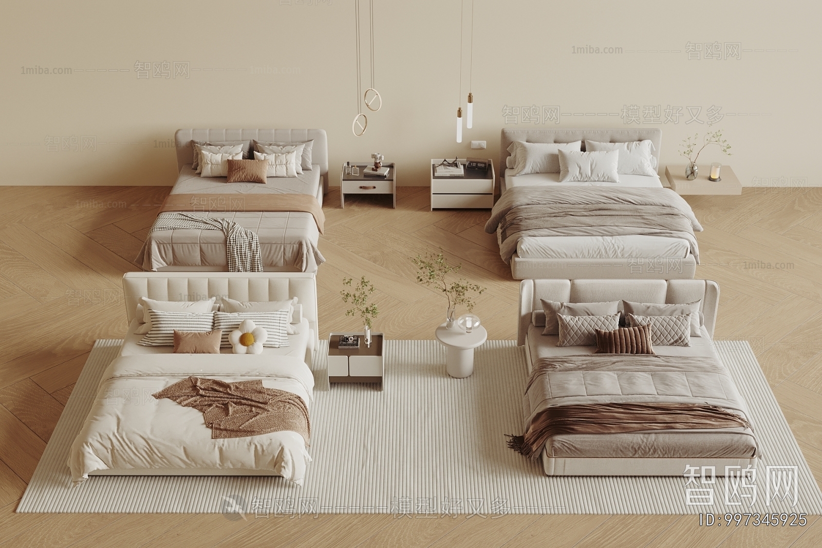 Modern Double Bed