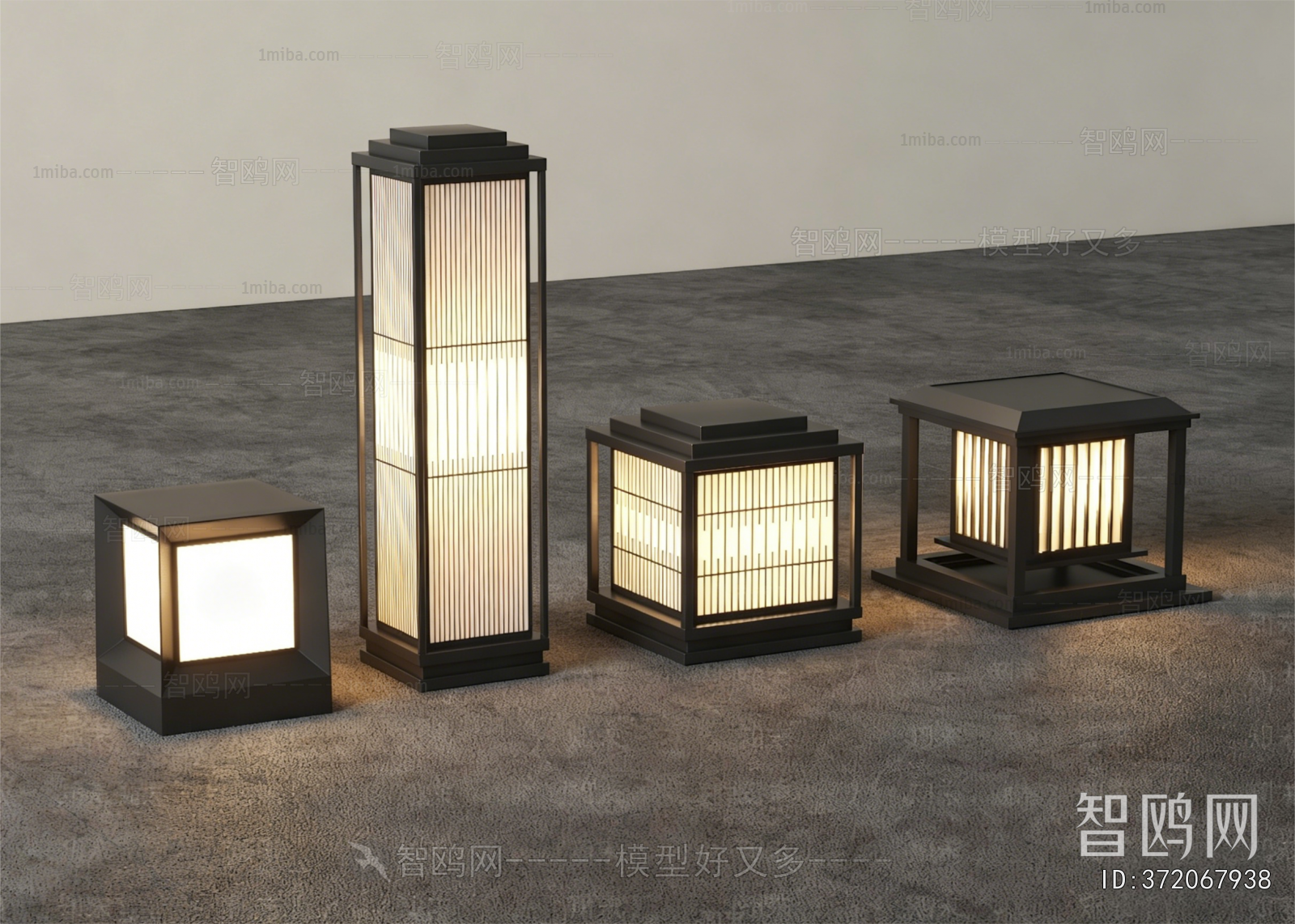 New Chinese Style Outdoor Light