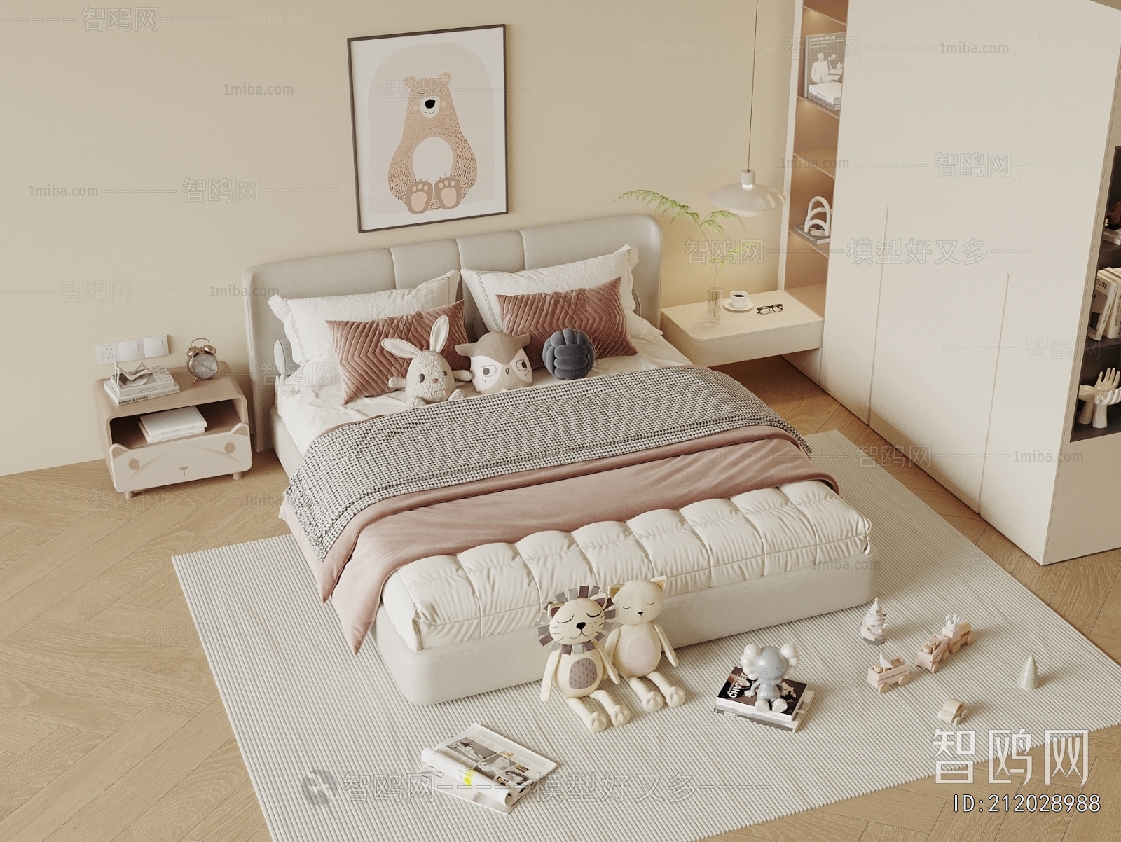 Modern Double Bed
