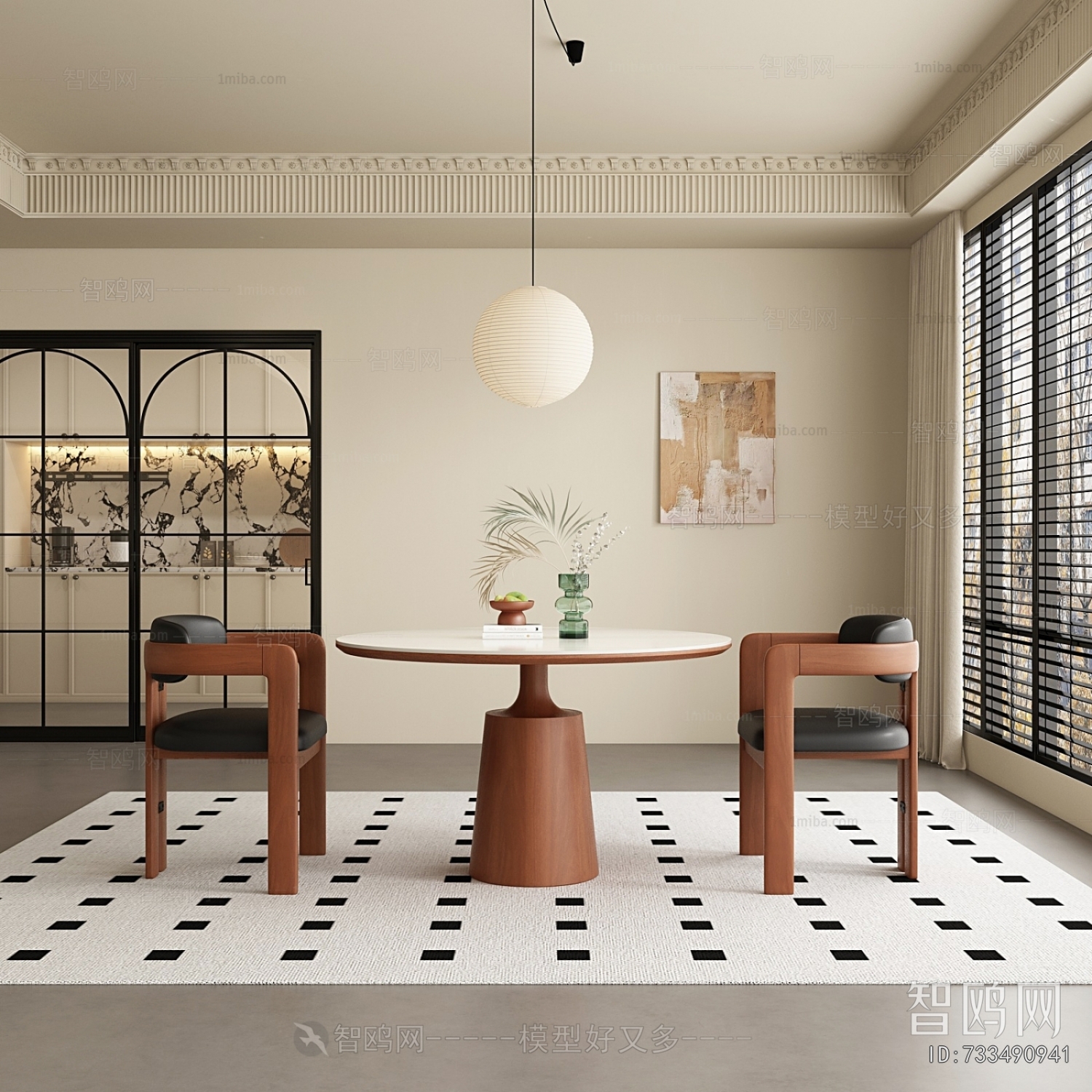 French Style Dining Room