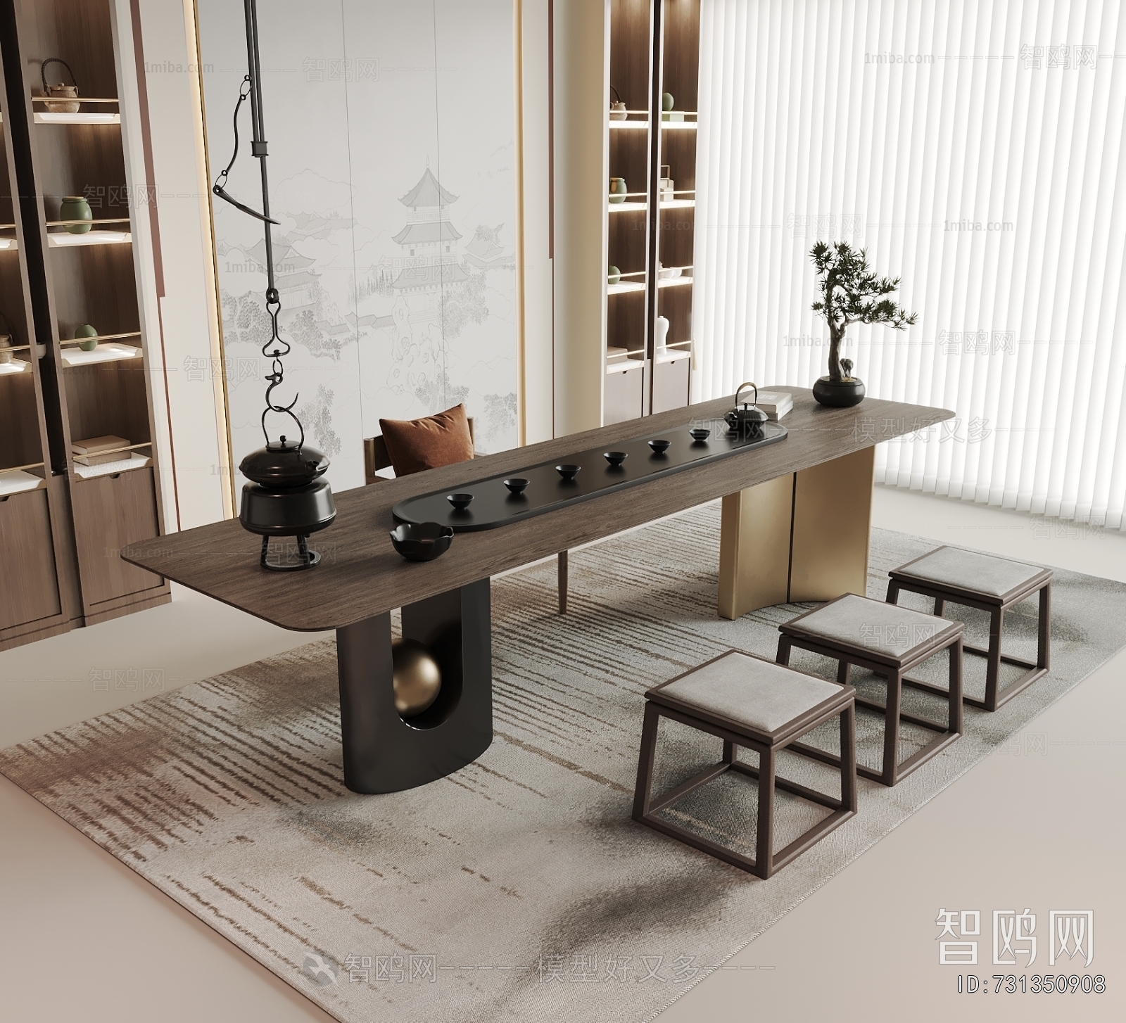 New Chinese Style Tea Tables And Chairs