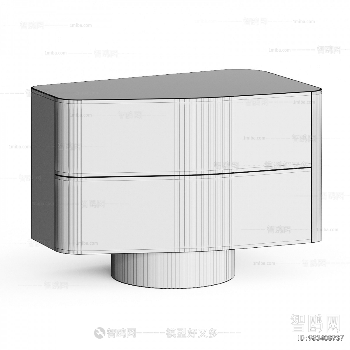 Modern Bedside Cupboard