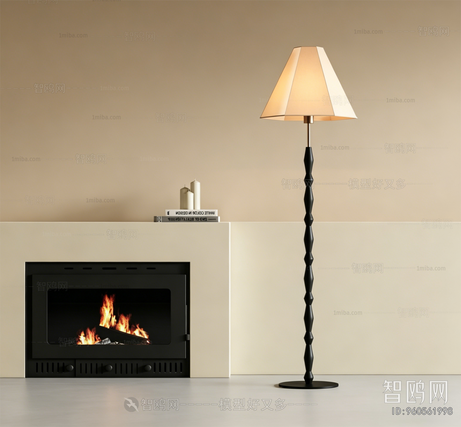 French Style Fireplace