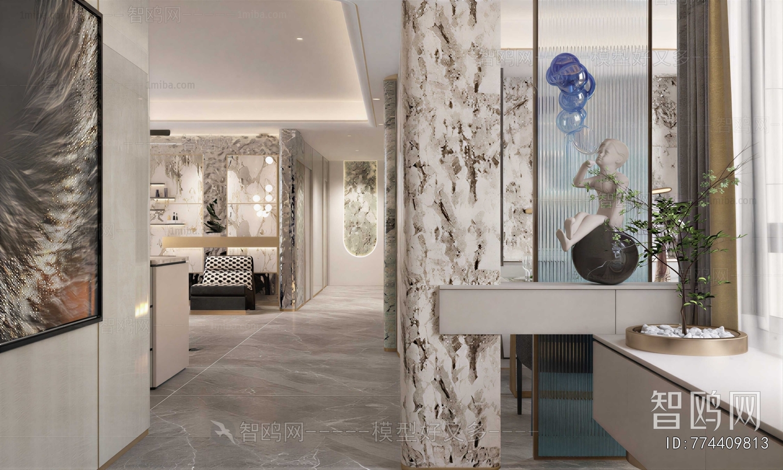 Modern Hallway