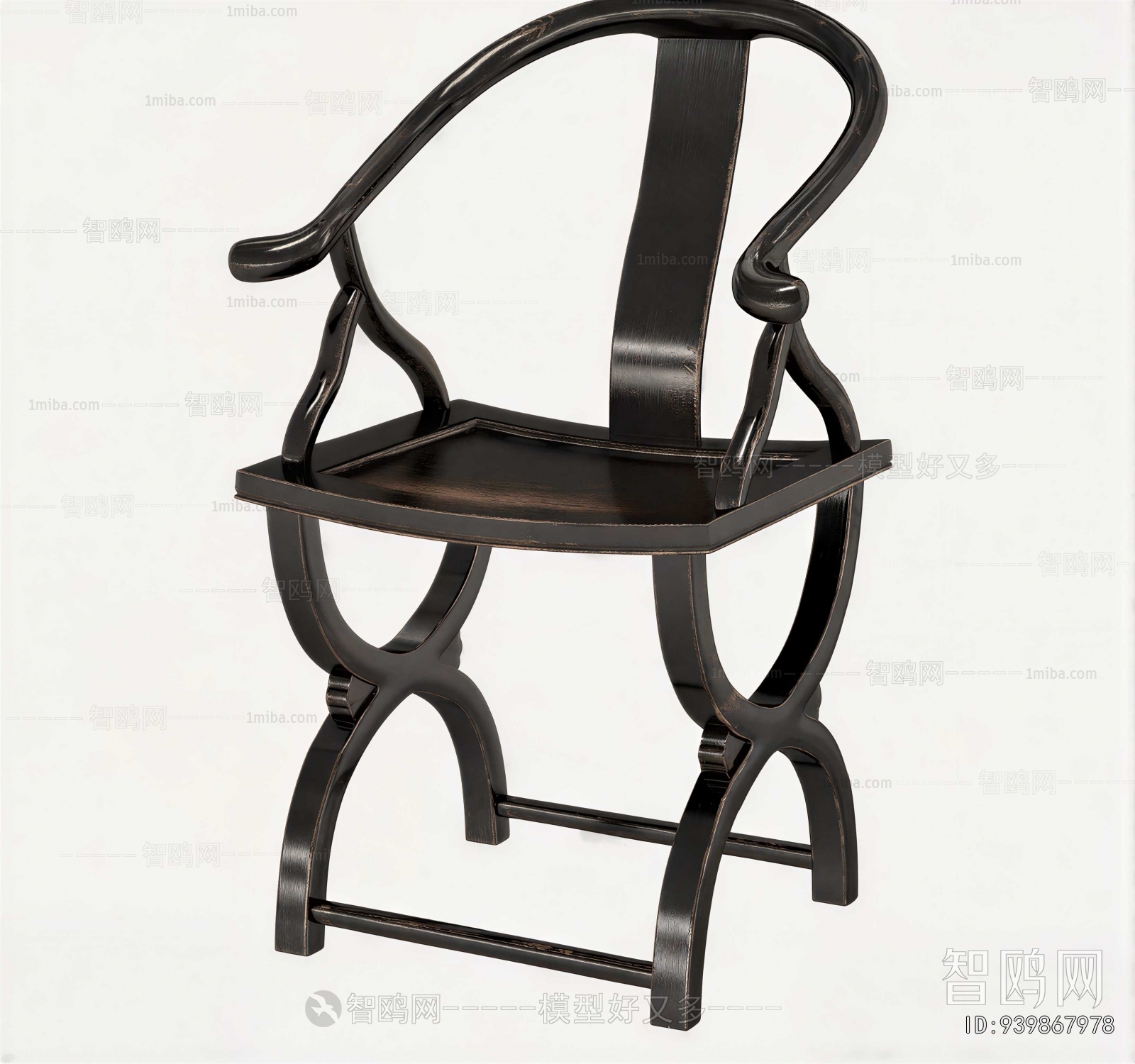 New Chinese Style Single Chair