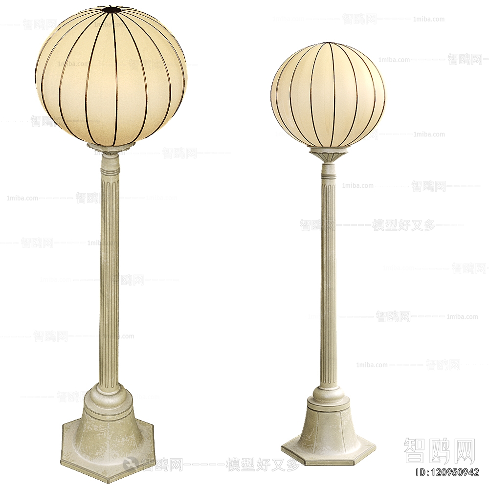 Retro Style Floor Lamp
