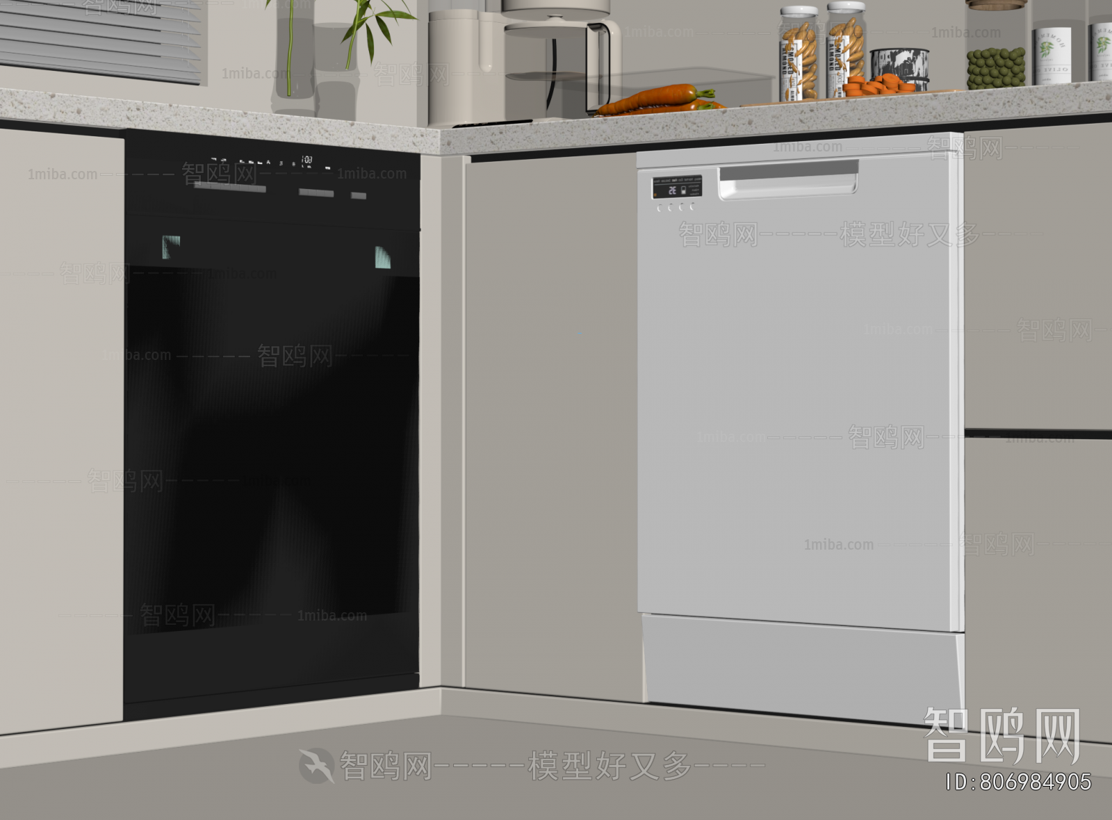 Modern Electric Kitchen Appliances