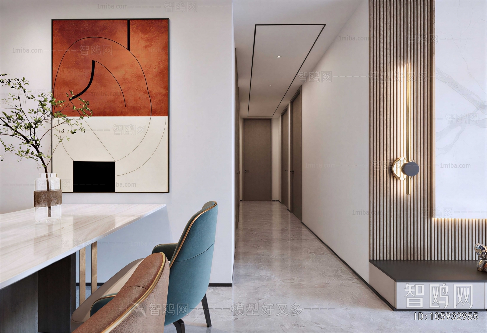 Modern Hallway