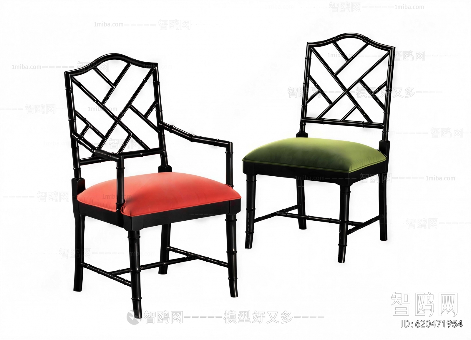 New Chinese Style Lounge Chair